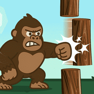 غاضب الغوريلا